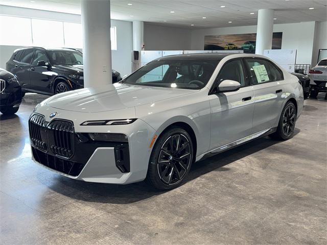 new 2025 BMW 740 car, priced at $107,985