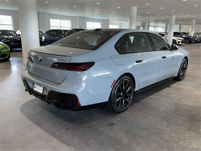 new 2025 BMW 740 car, priced at $107,985