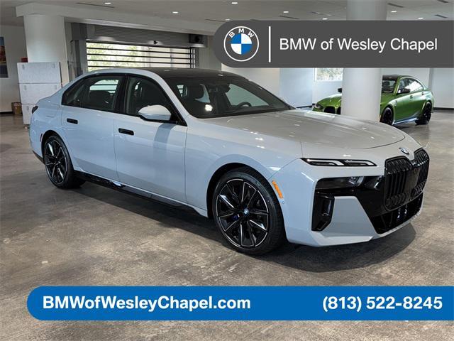 new 2025 BMW 740 car, priced at $107,985