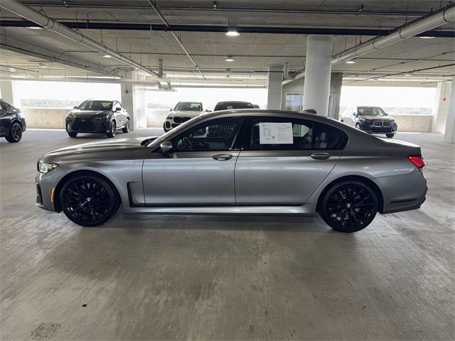 used 2022 BMW 740 car, priced at $46,500
