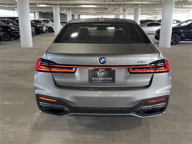 used 2022 BMW 740 car, priced at $46,500