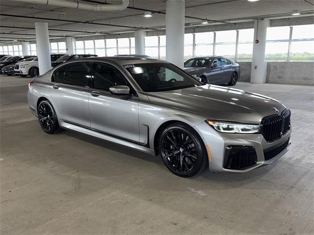 used 2022 BMW 740 car, priced at $48,200