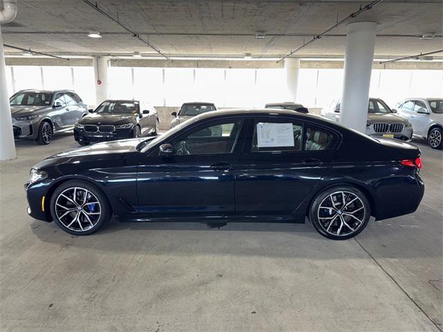 used 2022 BMW M550 car, priced at $53,500