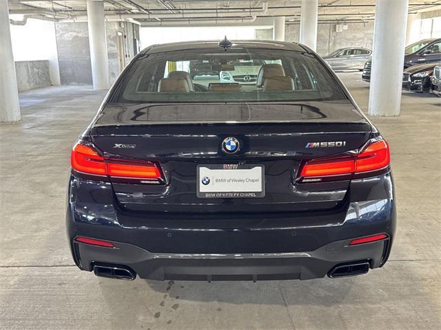 used 2022 BMW M550 car, priced at $53,500