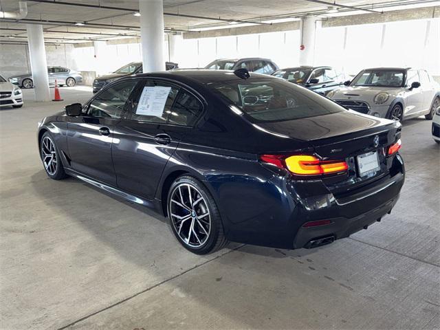 used 2022 BMW M550 car, priced at $49,400