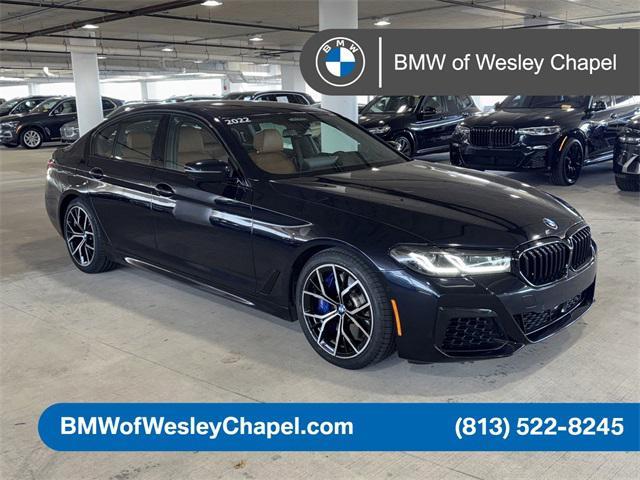 used 2022 BMW M550 car, priced at $49,400