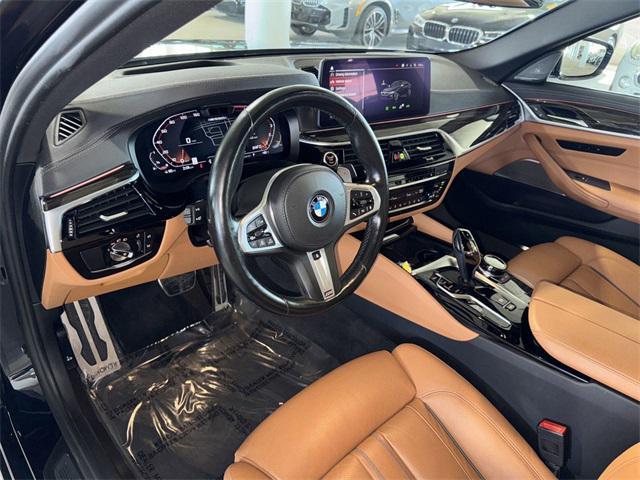 used 2022 BMW M550 car, priced at $49,400