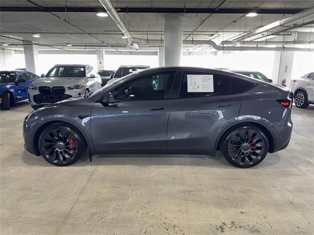 used 2022 Tesla Model Y car, priced at $27,800
