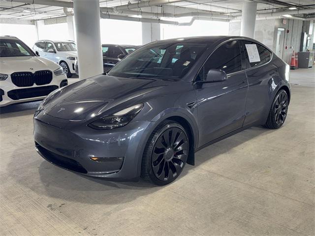 used 2022 Tesla Model Y car, priced at $27,800