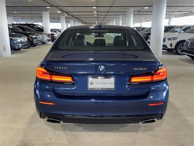 used 2022 BMW 530 car, priced at $37,000