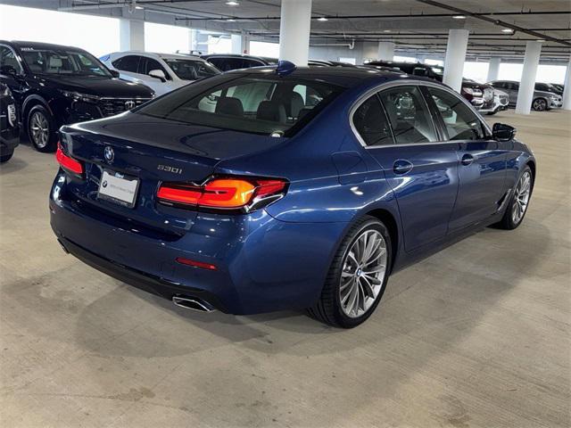 used 2022 BMW 530 car, priced at $37,000