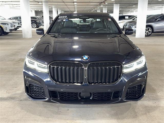 used 2022 BMW 750 car, priced at $56,500