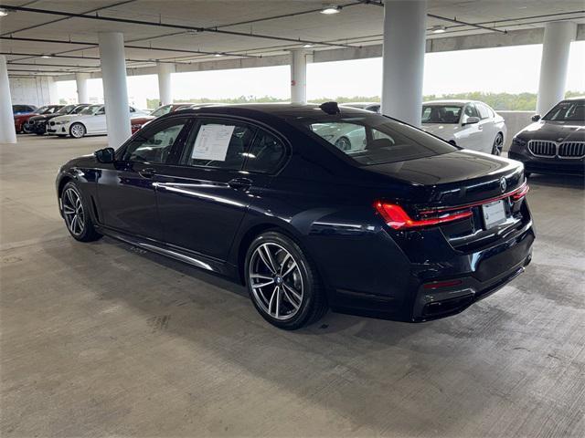 used 2022 BMW 750 car, priced at $56,500