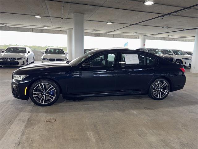 used 2022 BMW 750 car, priced at $56,500