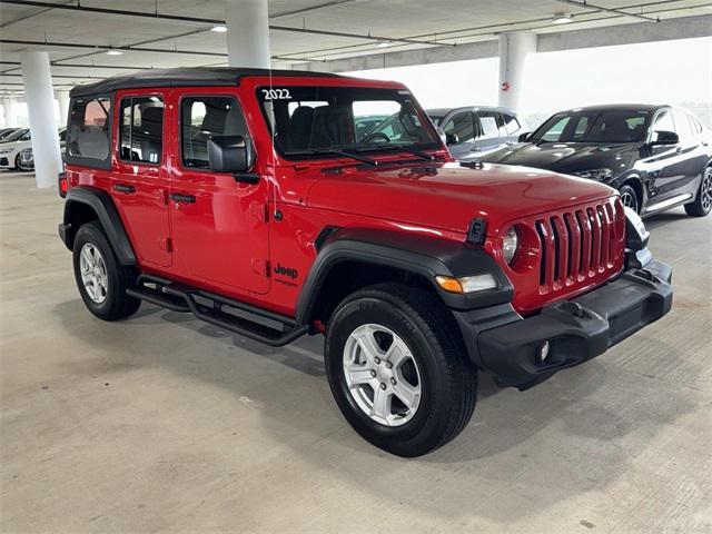 used 2022 Jeep Wrangler Unlimited car, priced at $34,800