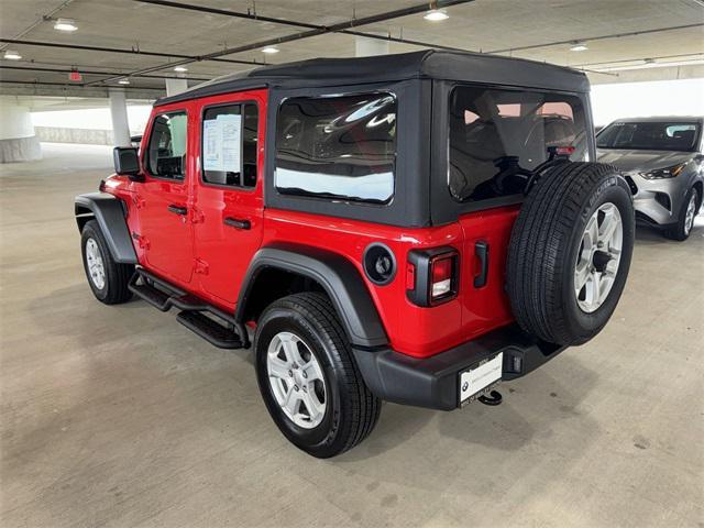 used 2022 Jeep Wrangler Unlimited car, priced at $34,800