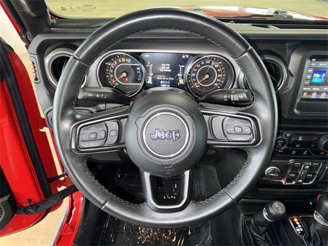 used 2022 Jeep Wrangler Unlimited car, priced at $34,800