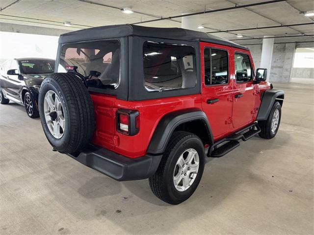 used 2022 Jeep Wrangler Unlimited car, priced at $34,800