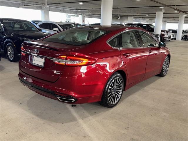 used 2017 Ford Fusion car, priced at $17,500