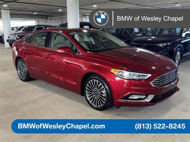 used 2017 Ford Fusion car, priced at $17,500