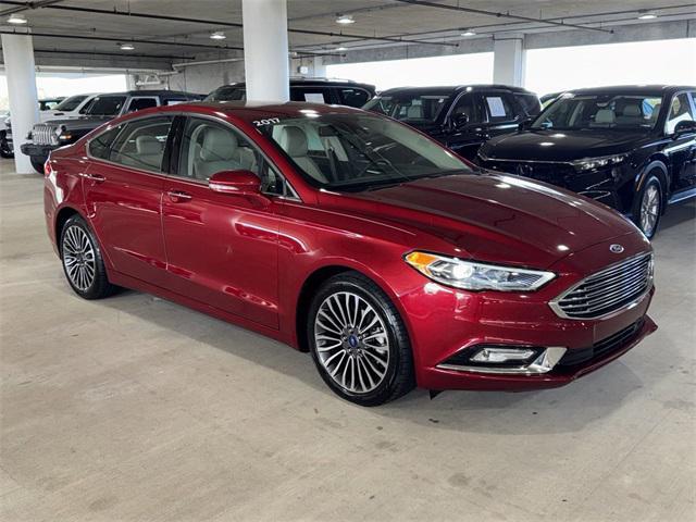 used 2017 Ford Fusion car, priced at $17,500