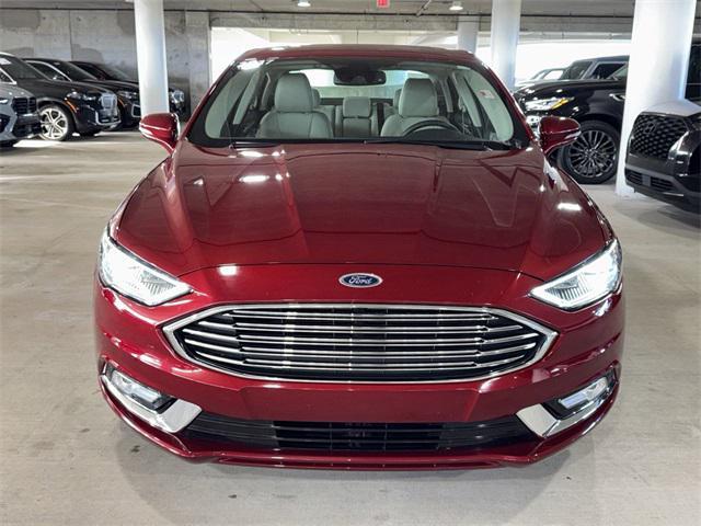 used 2017 Ford Fusion car, priced at $17,500