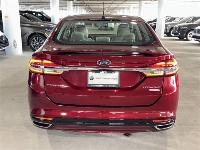 used 2017 Ford Fusion car, priced at $17,500