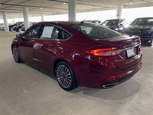 used 2017 Ford Fusion car, priced at $17,500