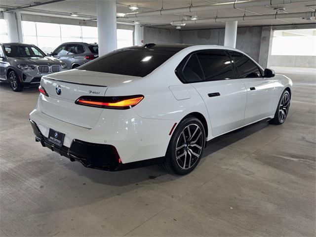 used 2024 BMW 740 car, priced at $82,700