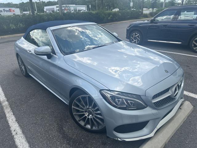 used 2018 Mercedes-Benz C-Class car, priced at $29,400