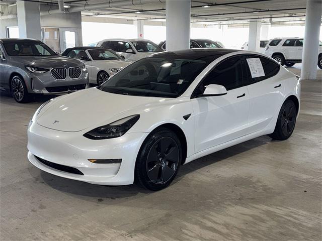 used 2021 Tesla Model 3 car, priced at $22,500