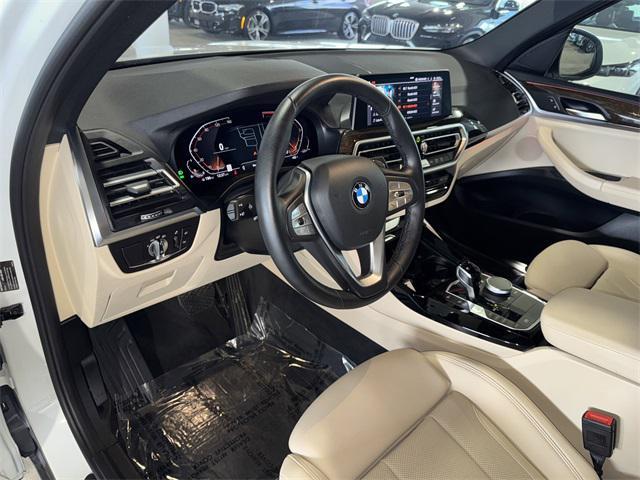 used 2022 BMW X3 car, priced at $33,900