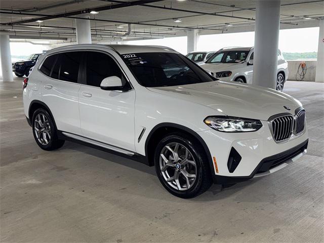 used 2022 BMW X3 car, priced at $33,900
