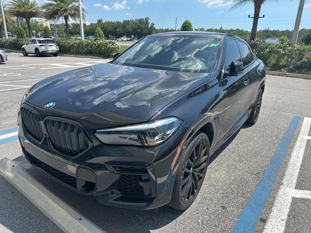 used 2022 BMW X6 car, priced at $55,400