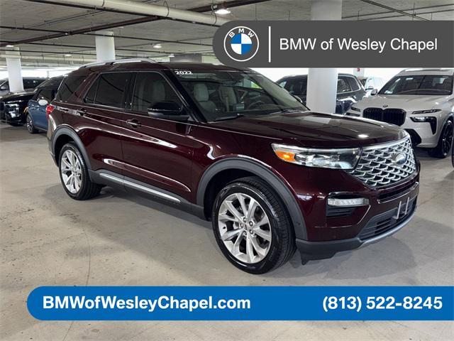 used 2022 Ford Explorer car, priced at $38,900