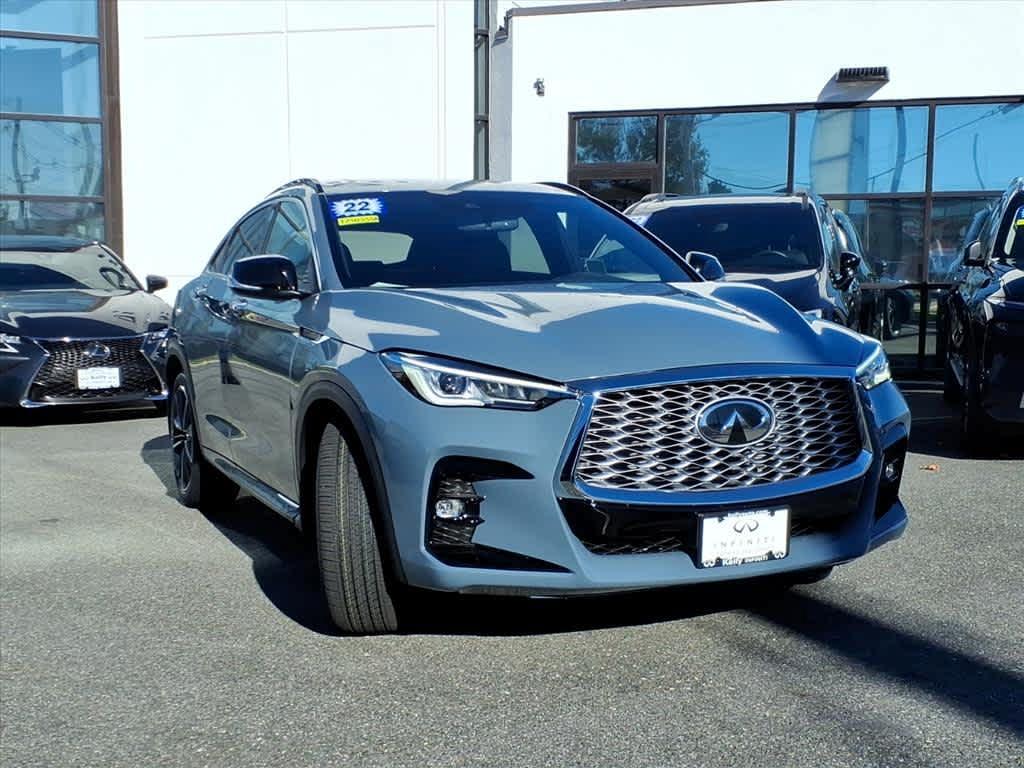 used 2022 INFINITI QX55 car, priced at $31,435