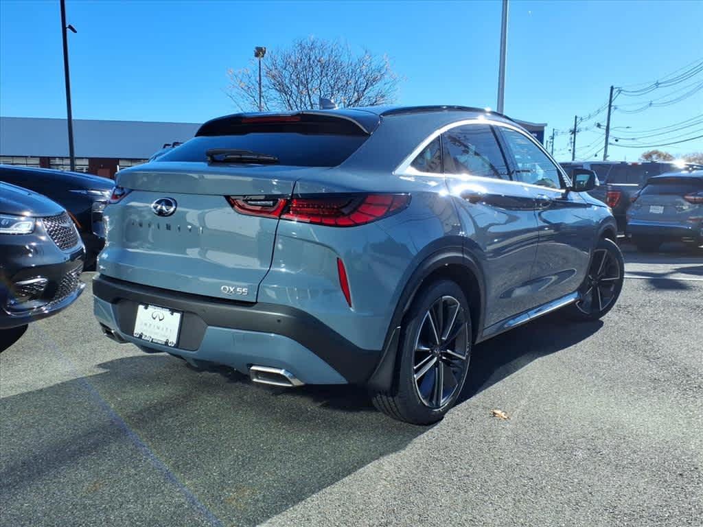used 2022 INFINITI QX55 car, priced at $31,435