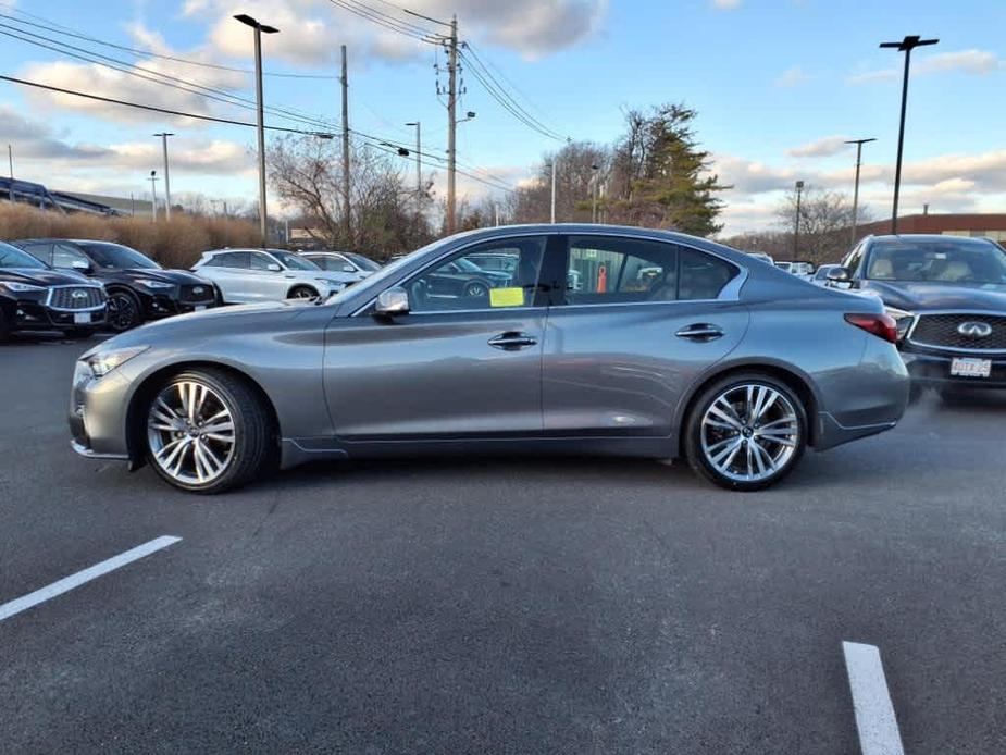 used 2021 INFINITI Q50 car, priced at $34,687