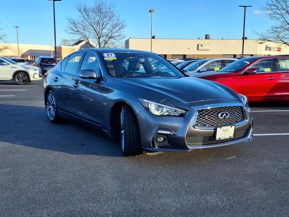 used 2021 INFINITI Q50 car, priced at $34,687