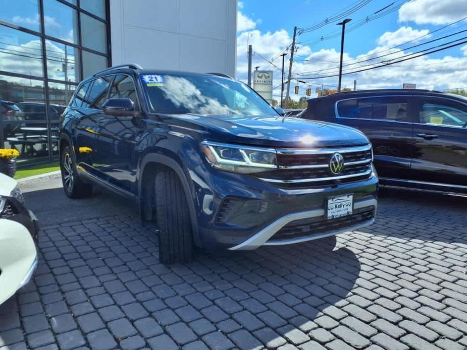 used 2021 Volkswagen Atlas car, priced at $27,874