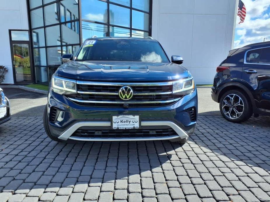 used 2021 Volkswagen Atlas car, priced at $27,874