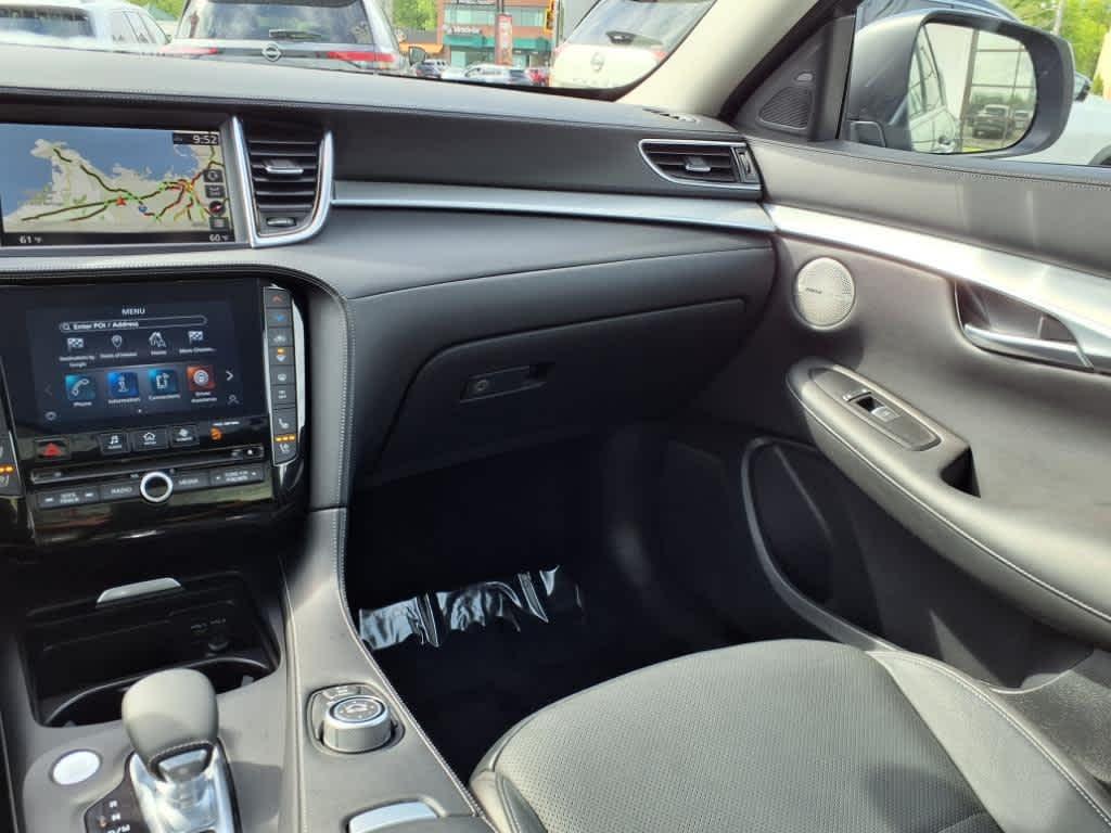 used 2022 INFINITI QX50 car, priced at $33,988