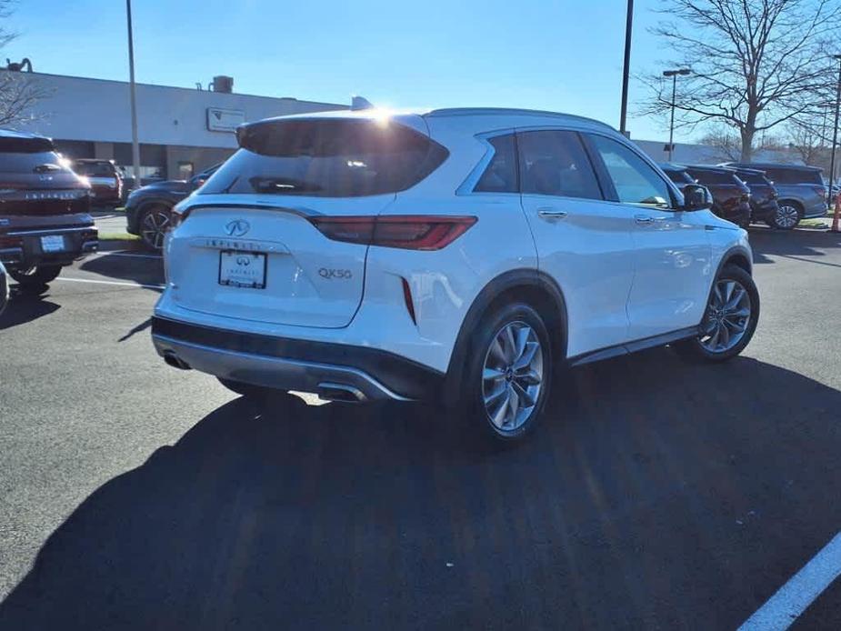 used 2021 INFINITI QX50 car, priced at $32,831