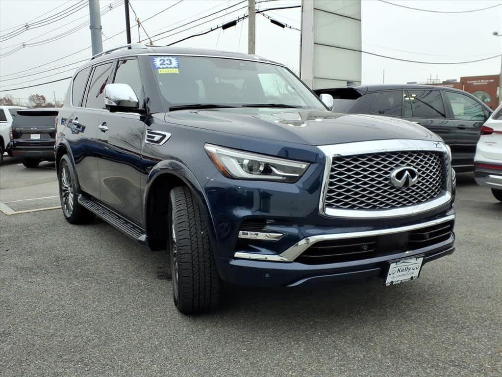 used 2023 INFINITI QX80 car, priced at $54,597