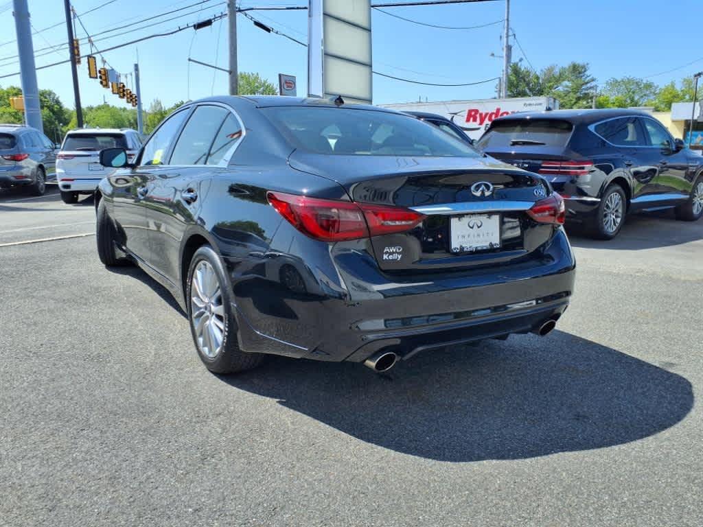 used 2022 INFINITI Q50 car, priced at $33,990