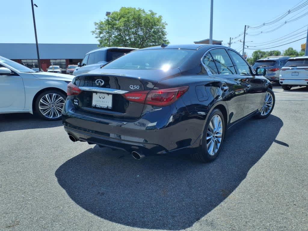 used 2022 INFINITI Q50 car, priced at $33,990