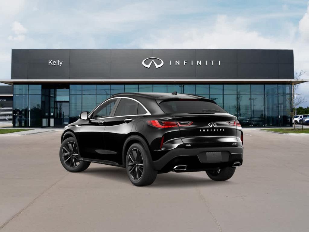 new 2025 INFINITI QX55 car, priced at $57,180