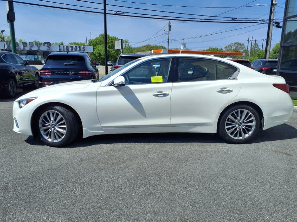 used 2022 INFINITI Q50 car, priced at $33,875