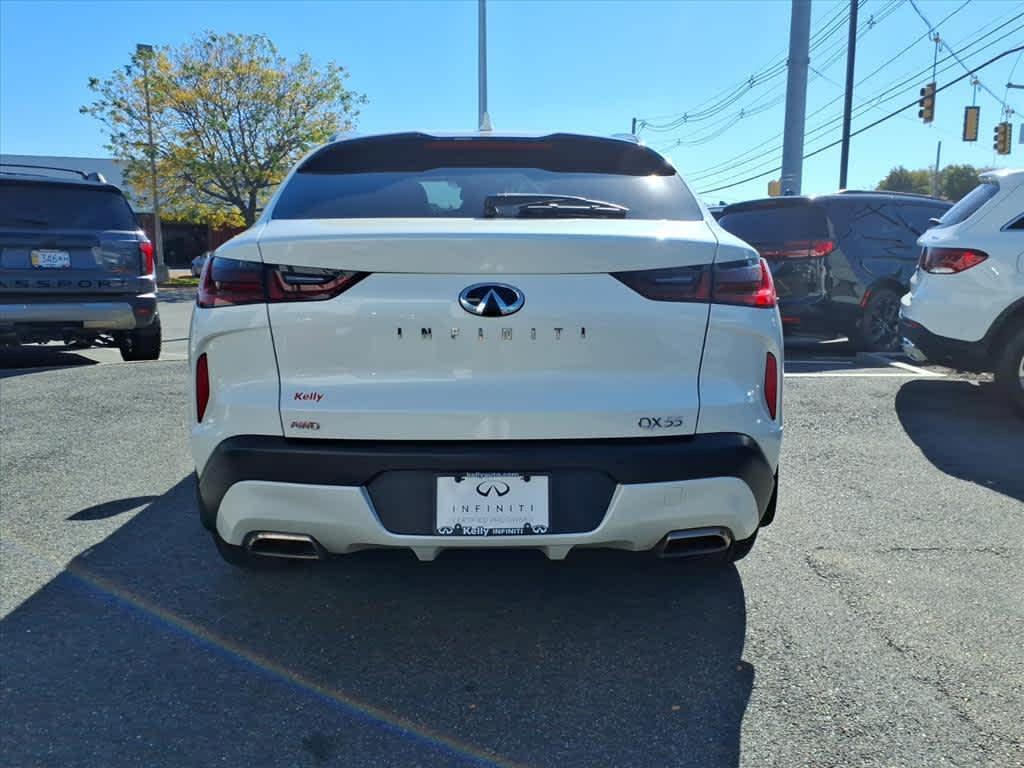 used 2023 INFINITI QX55 car, priced at $33,945