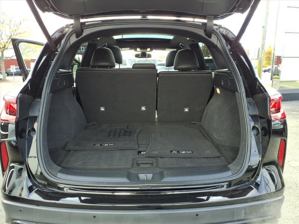 used 2022 INFINITI QX50 car, priced at $29,837
